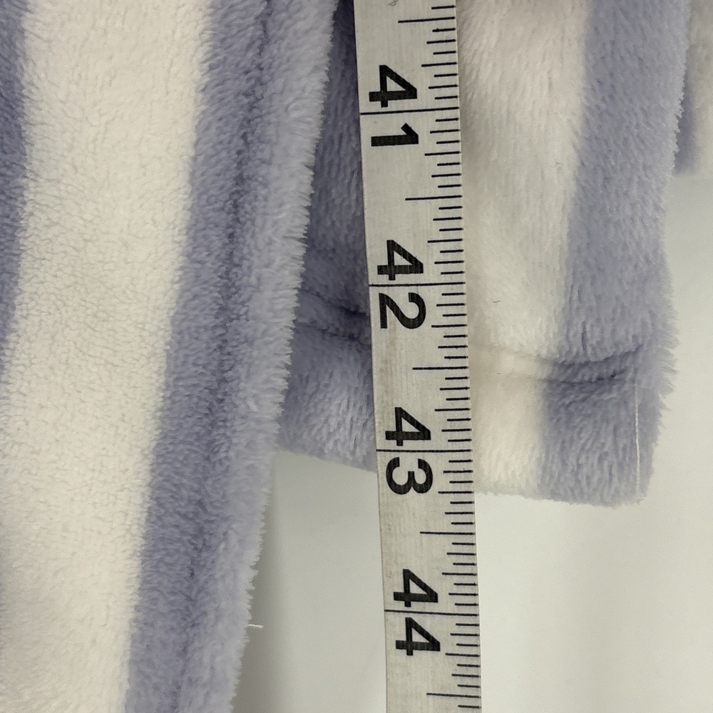 Victoria's‎ Secret Short Cozy Robe Purple Stripes XL/XXL - Picture 6 of 8